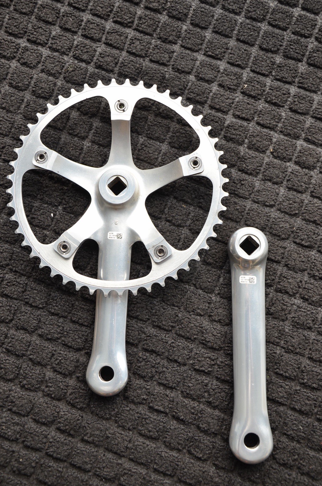Campagnolo Record Pista 165MM Track Crankset 48T Fixed Gear