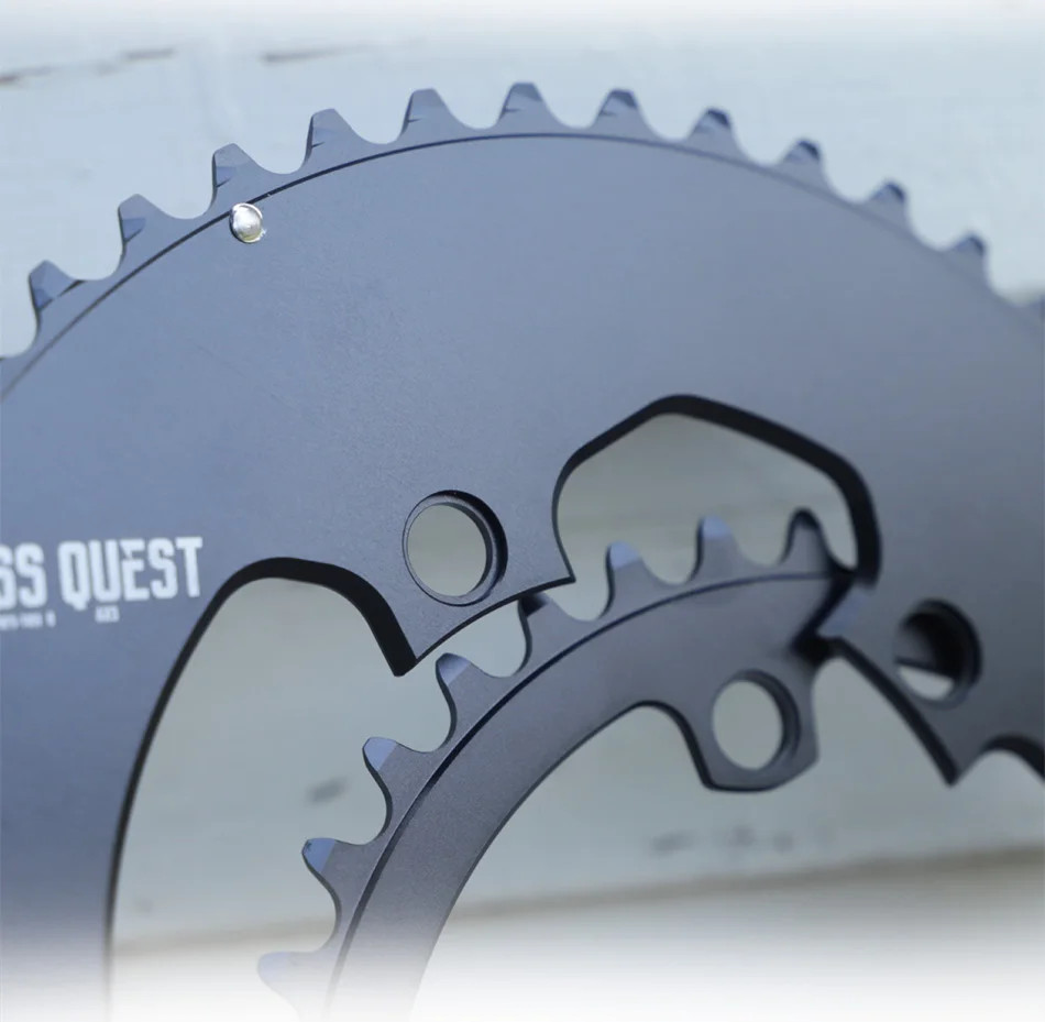 12 Speed Chainring for Sram 107 Bcd Crankset Double Chainwheels 50-37T 52-39T