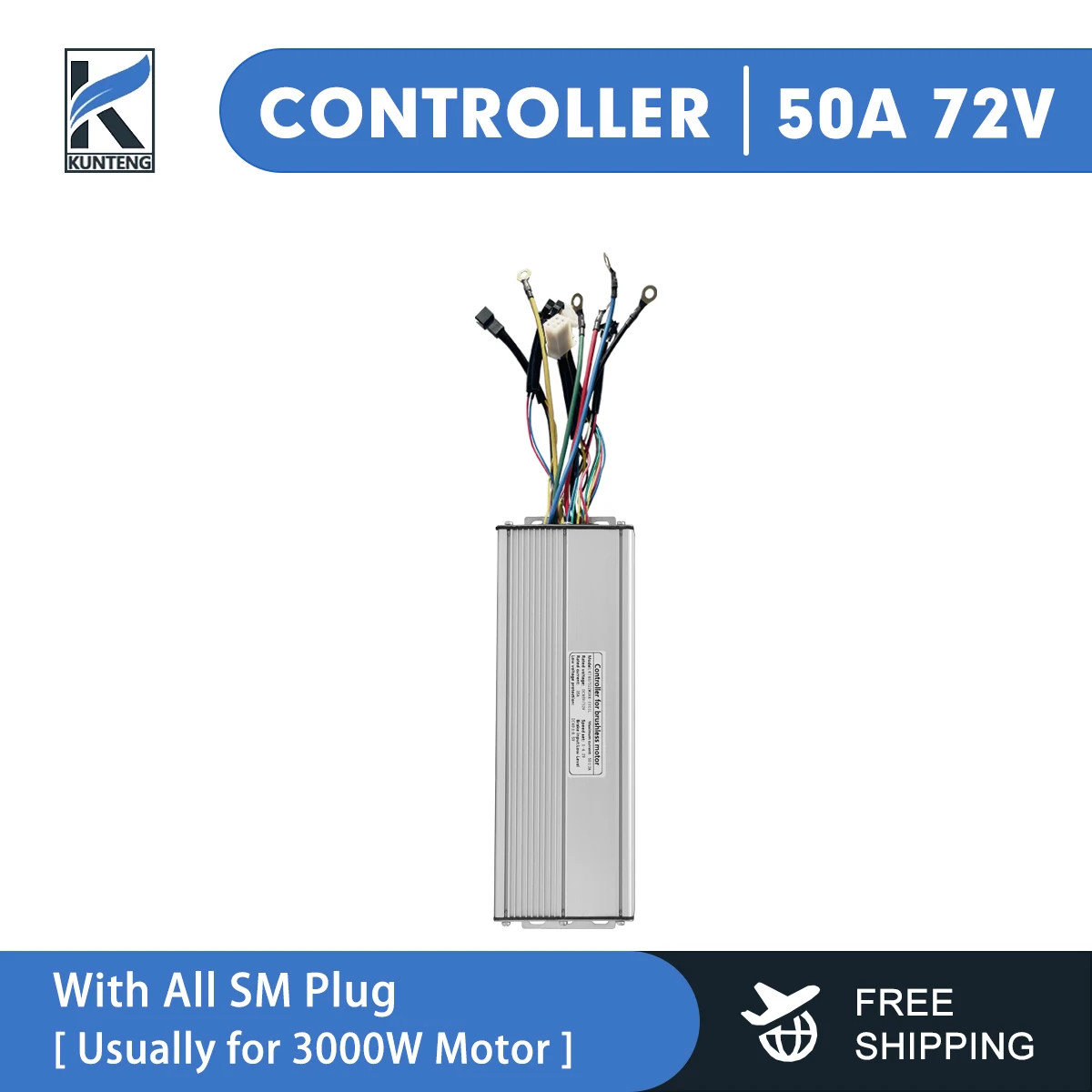 15A-50A E-bike Controller SM/Waterproof with Display Panel Electric Bike Display
