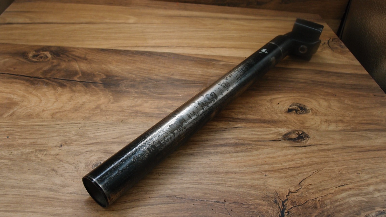 1990’s steel Cr-Mo plain seatpost Kalloy for MTB 30.4mm