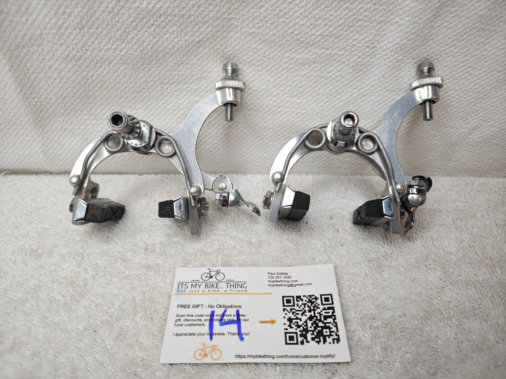 Campagnolo Gran Sport Sidepull Brake Set | Std Reach | Vintage Italian | Pair