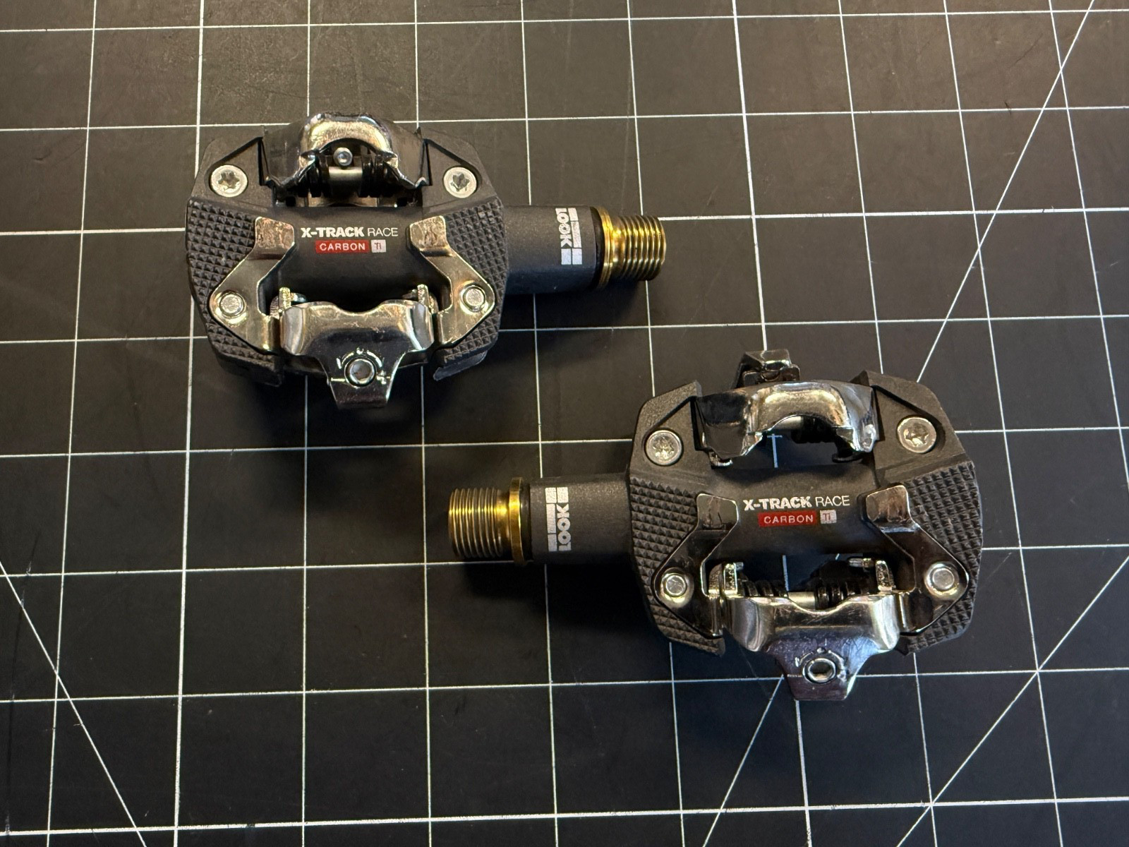 Look Pedal X-Track Race Carbon TI Gravel MTB Pedals