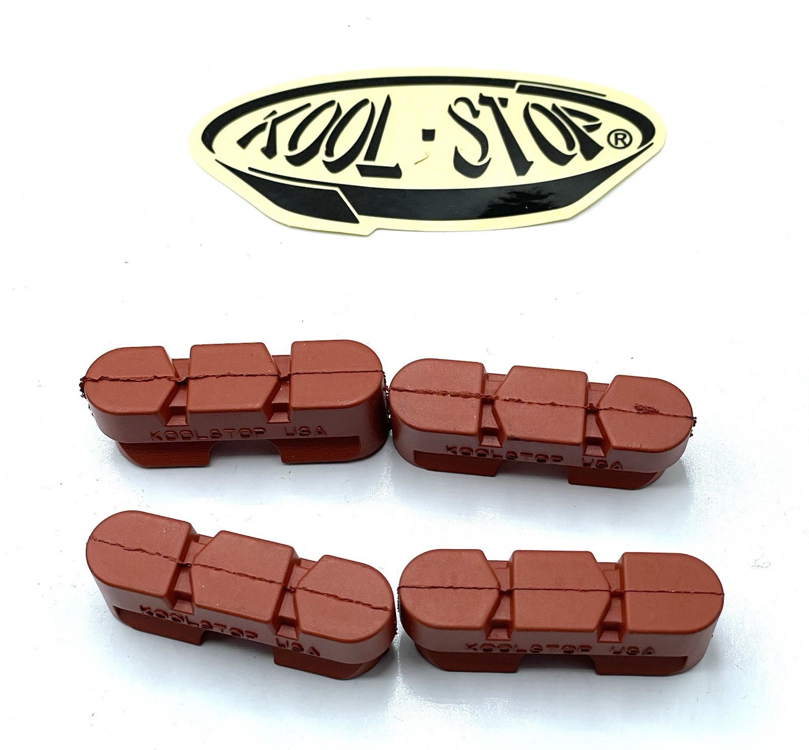 KOOL STOP Campagnolo Record Chorus Vintage Brake Pad Refills SALMON KS-CCSA NOS