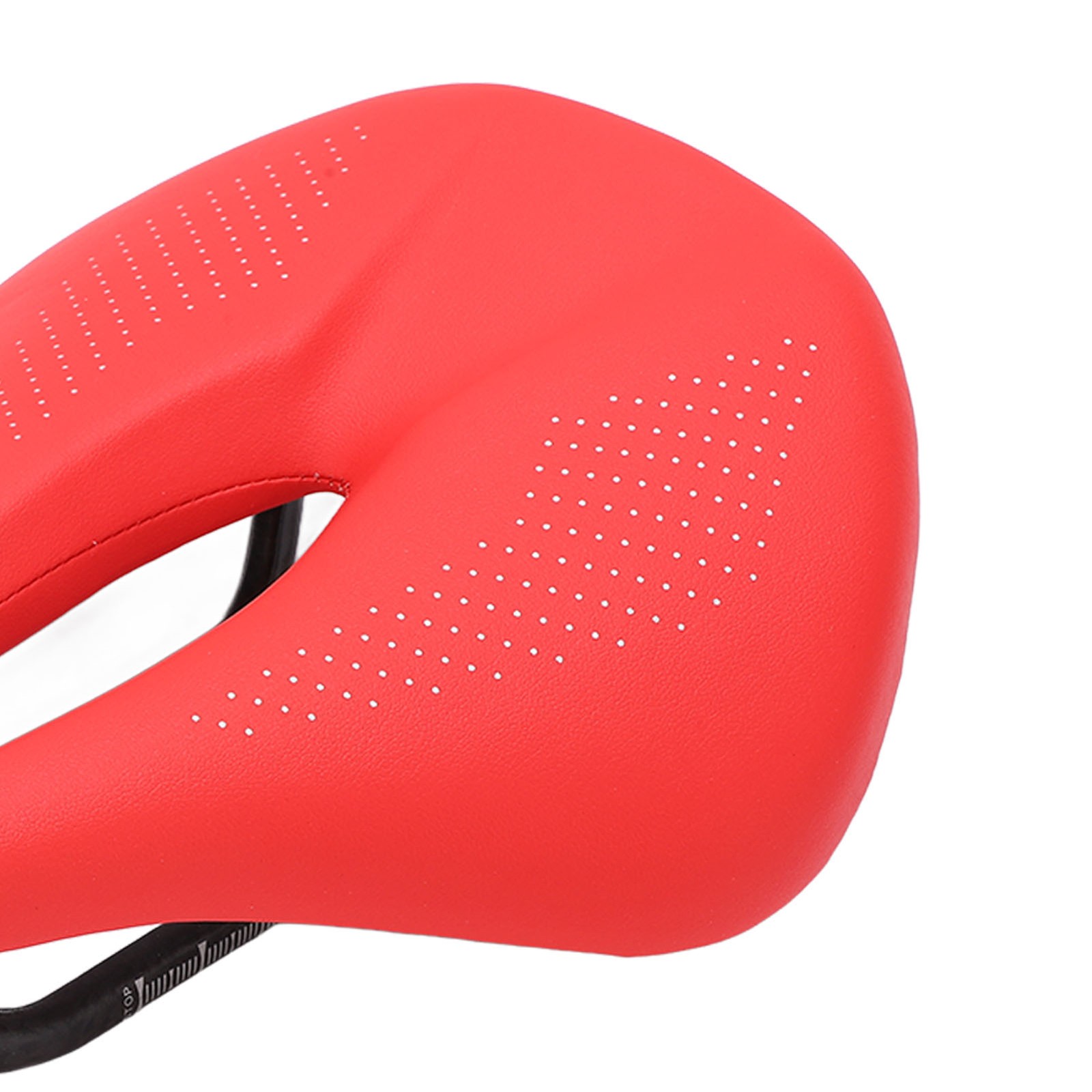 155mm Widen Carbon Fiber Leather Saddle Cushion Hollow Cycling Road Bike