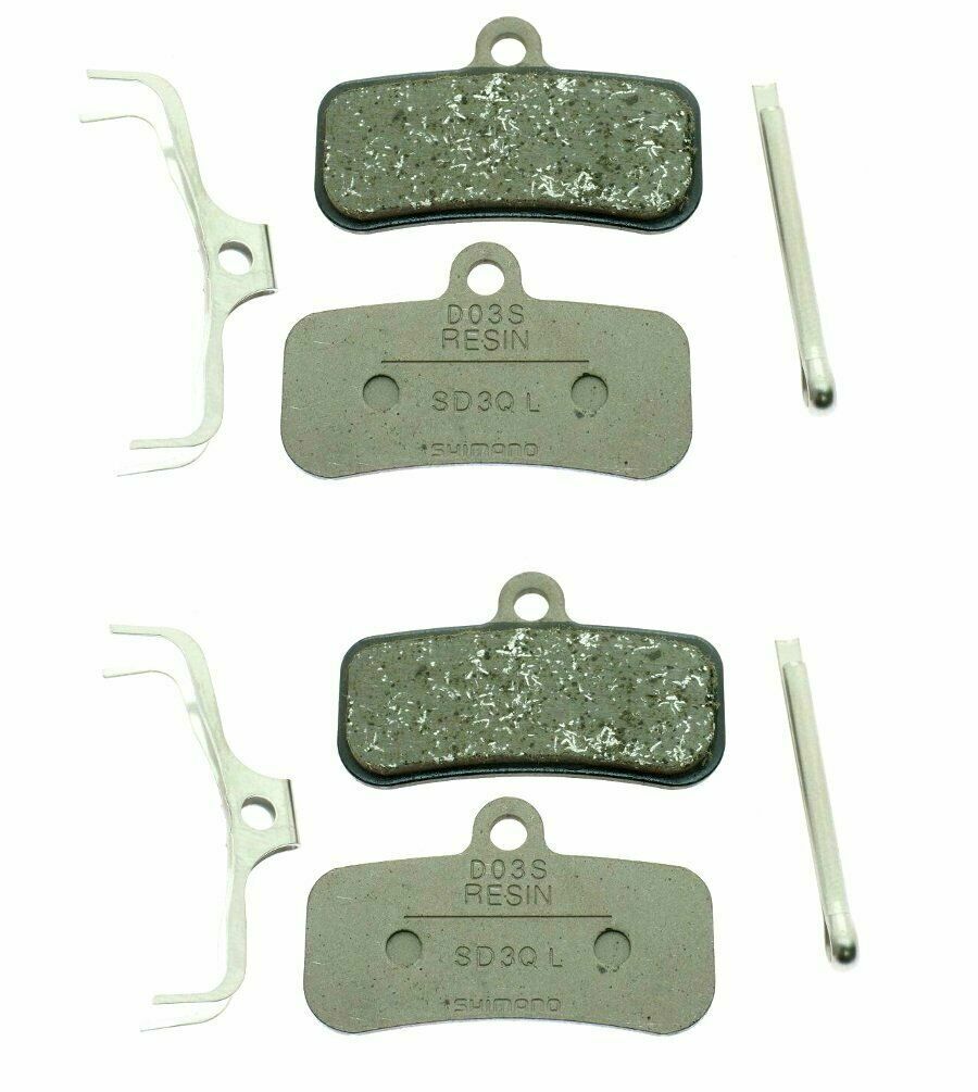 Shimano Deore BL-M6100 BR-M6120 4 Piston Hydraulic Disc BrakeSet Resin Pad