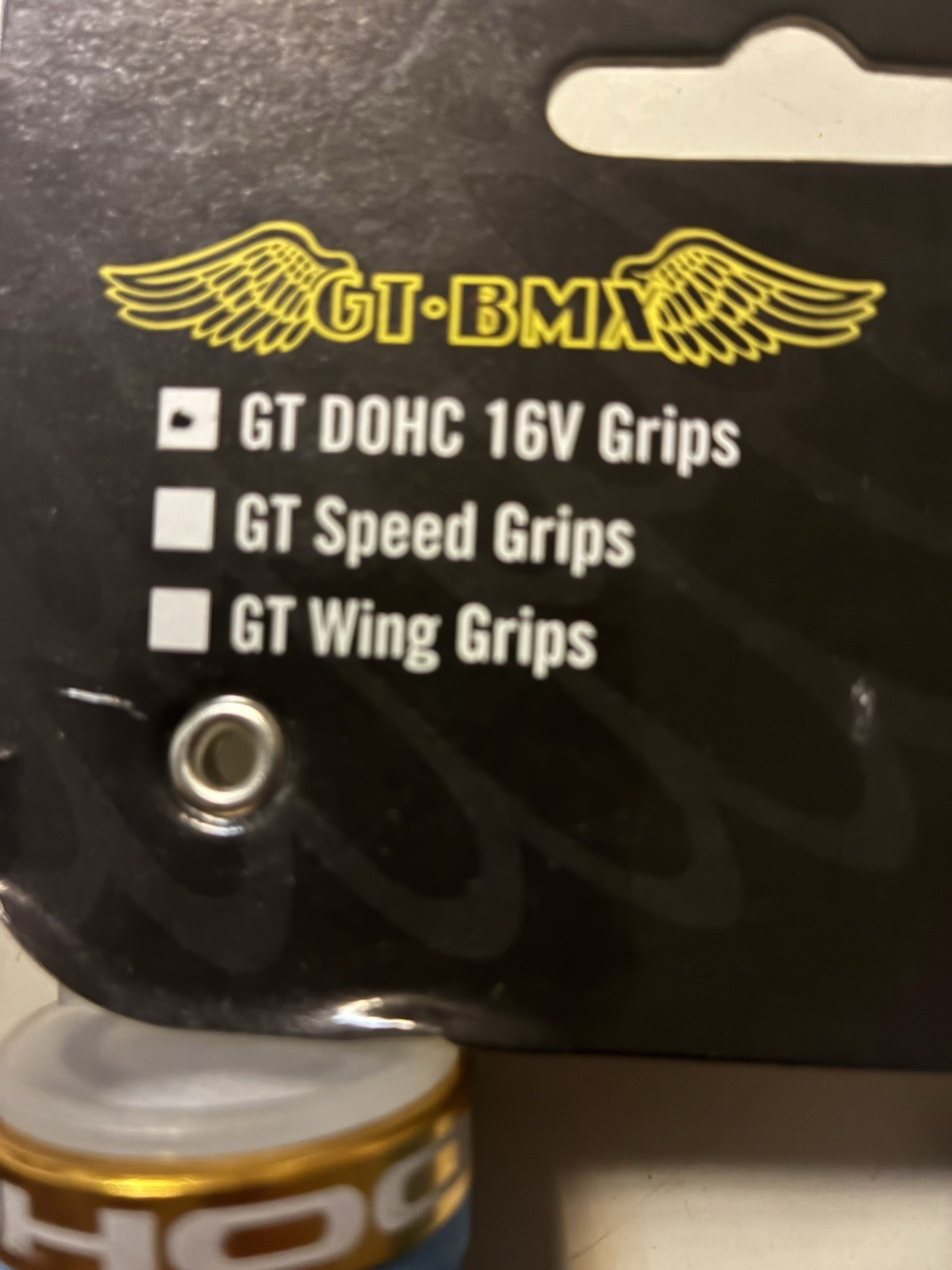 GT DOHC 16v Double lock On Light Blue Mountain BMX Bike Grips Free USA Shipping