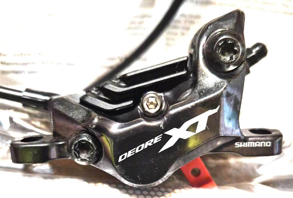 SHIMANO Front Left XT M8100 M8120 Brake & Lever Metal ICE TECH PADS Free Ship