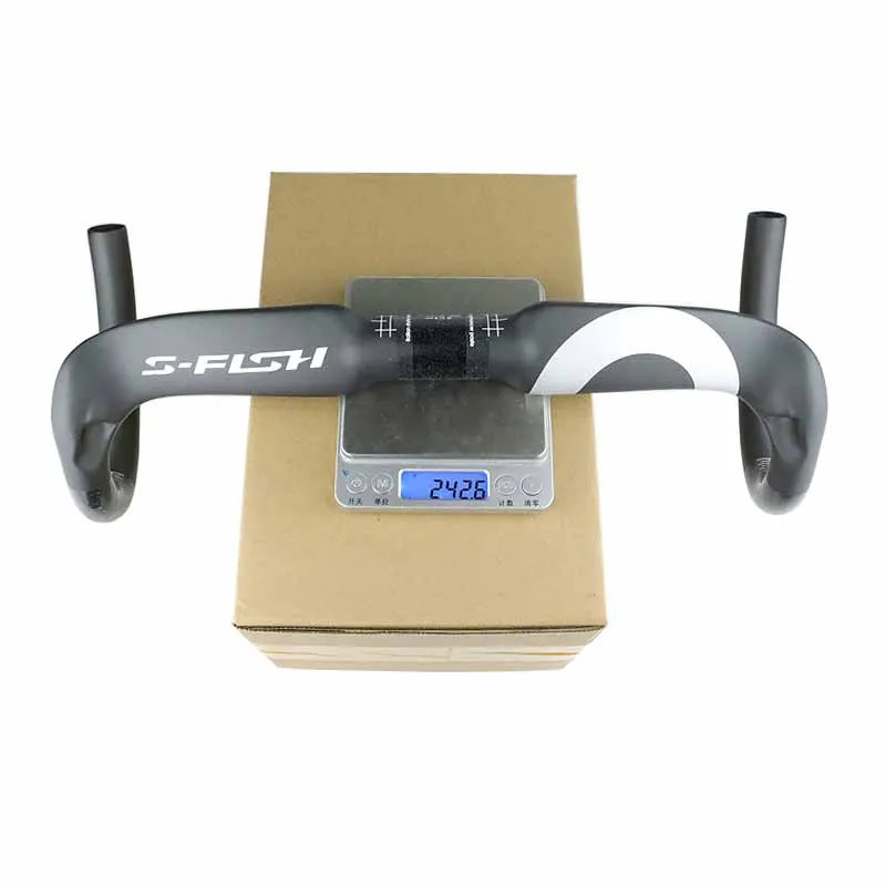Carbon Road Bike Handlebar 31.8mm Diameter 380/400/420/440mm Bicycle Drop Bar