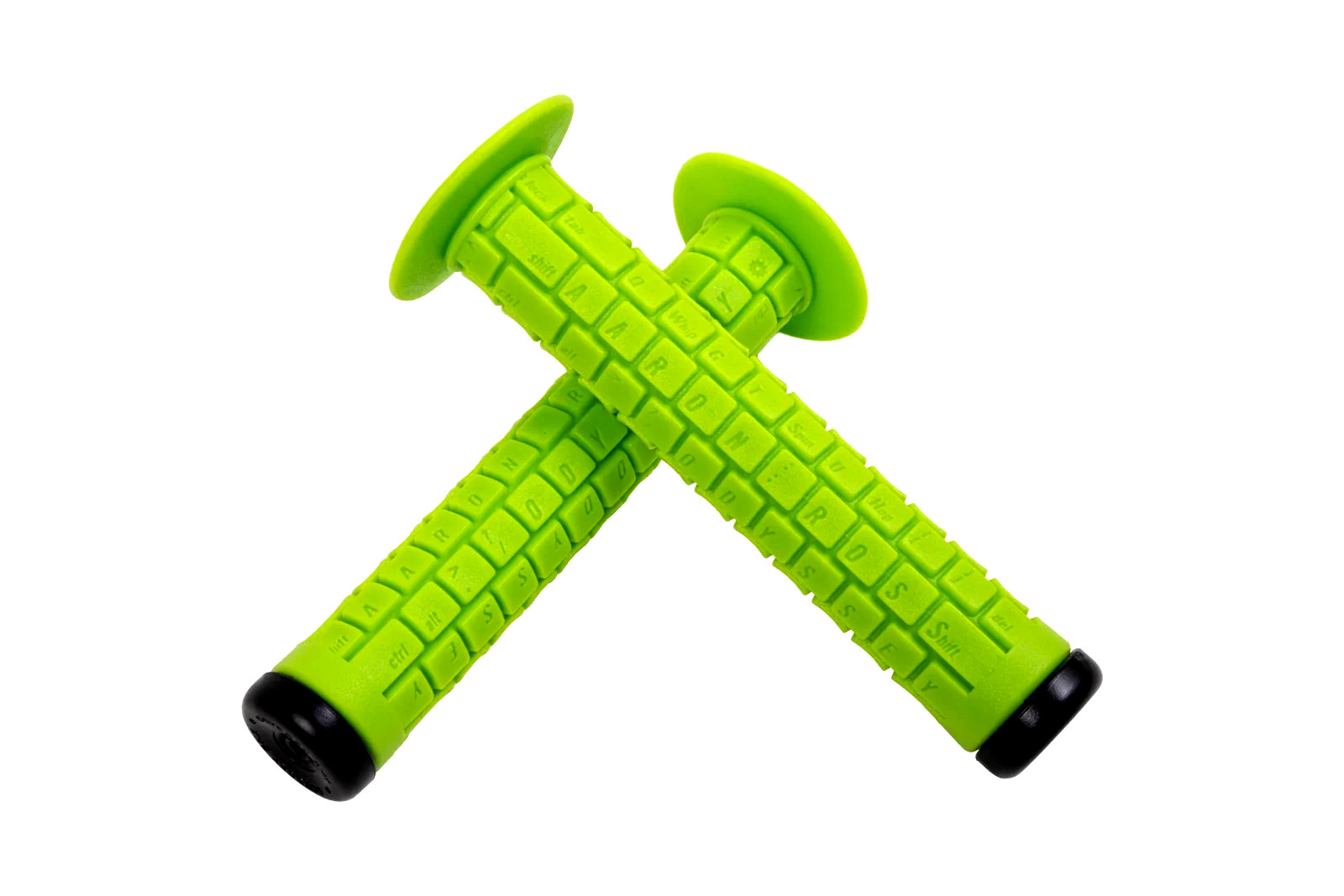 ODYSSEY Aaron Ross Signature Keyboard GRIPS v1, 158mm w/Flange, WATERMELON GREEN