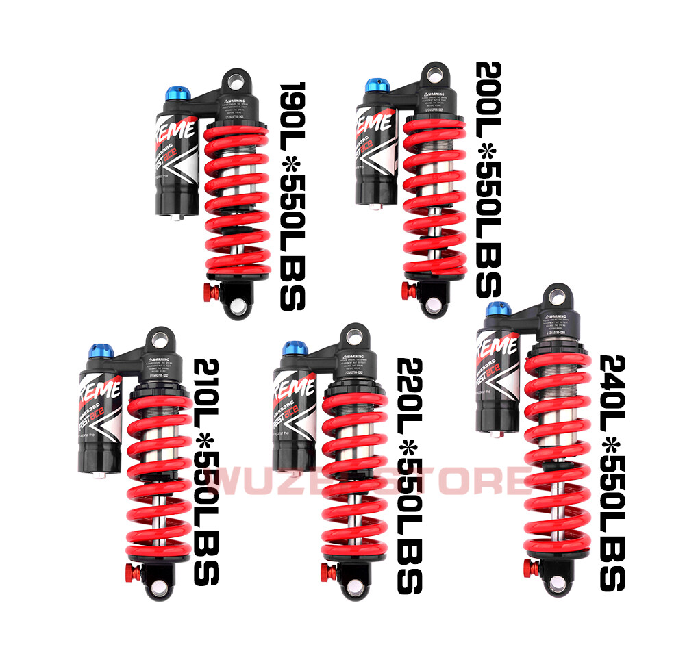 FASTACE BDA53RC MTB Bicycle Downhill DH Rear Shock 220mm 190mm 200/210/240mm
