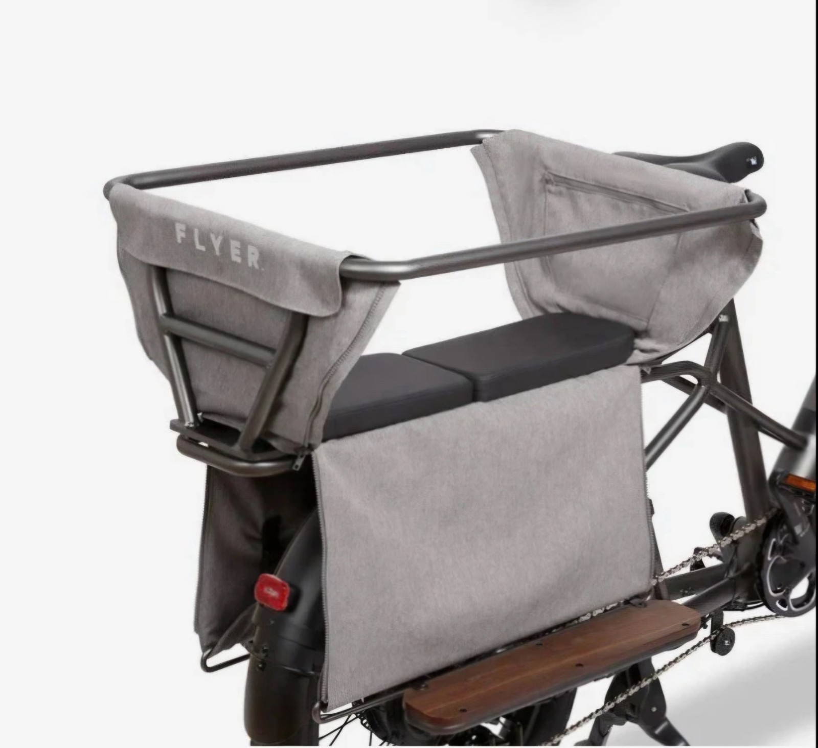 Radio Flyer Kid & Cargo Carrier Holds 2 Kids AC804 For Flyer L885 E Bike Bicycle