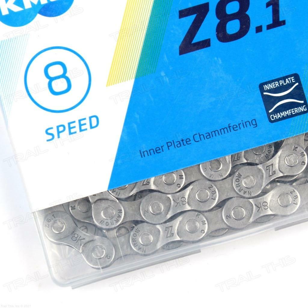 KMC Z8.1 6 7 8-Speed 116L MTB / Road Bike Chain 3/32″ 7.1mm fits Shimano / SRAM