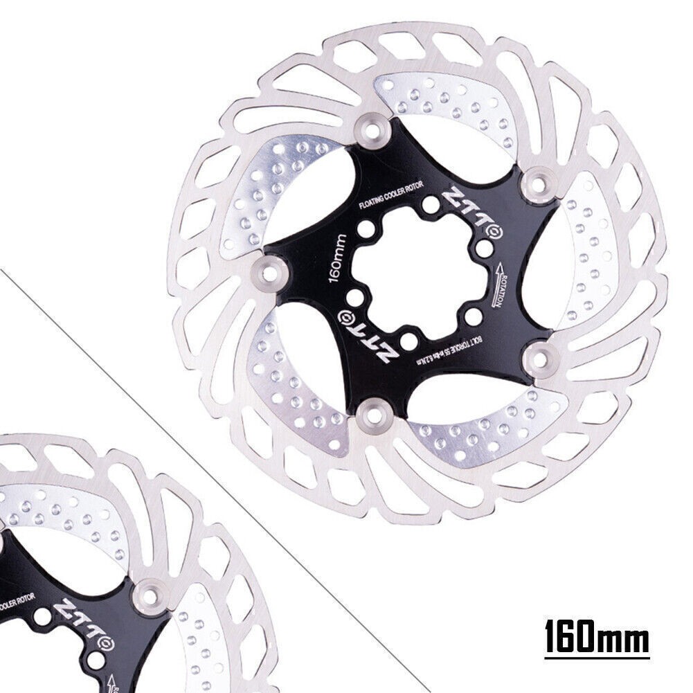 203/180/160/140mm ZTTO Bike Brake Disc Cool Floating Rotor MTB Gravel Road Bike