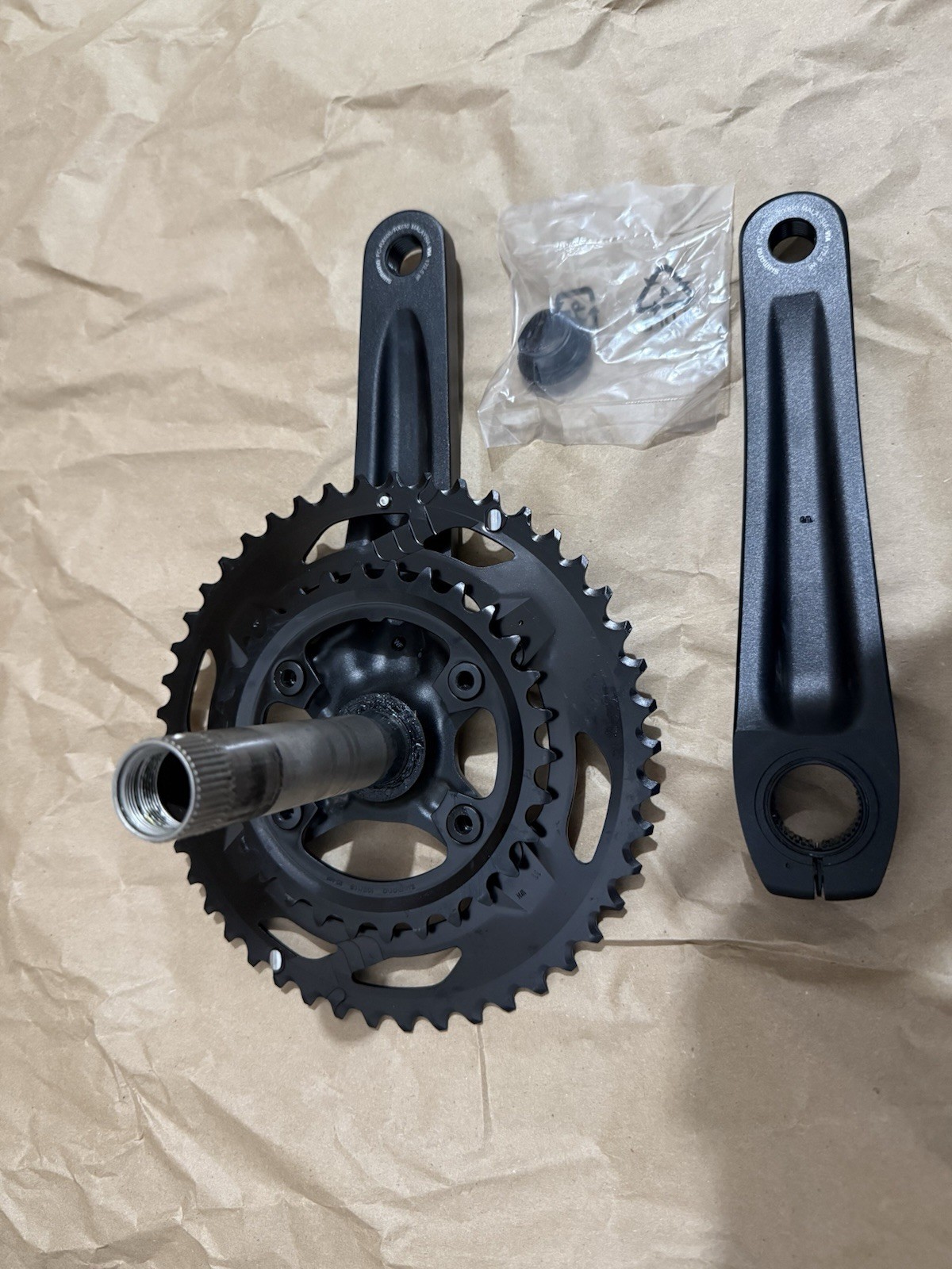 Shimano GRX FC-RX610 46/30T 172.5mm 2×12 Crankset NEW Take-Off Canyon Grizl AL 7