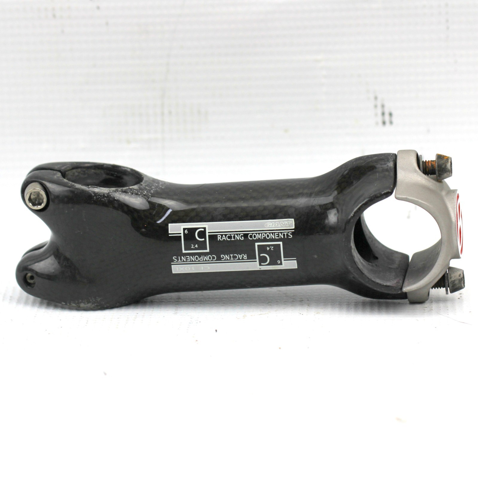 GIANT CARBON STEM Bike 105mm +/-6° 31.8mm CF 10XL 157g Bontrager Name Plate