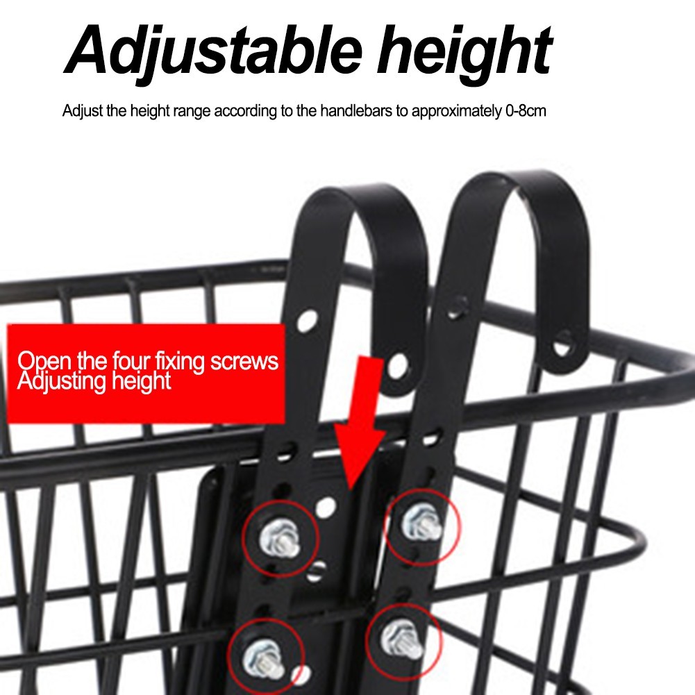 Heavy Duty Hooks for Scooter Bike Front Baskets Stable and Secure Attachment