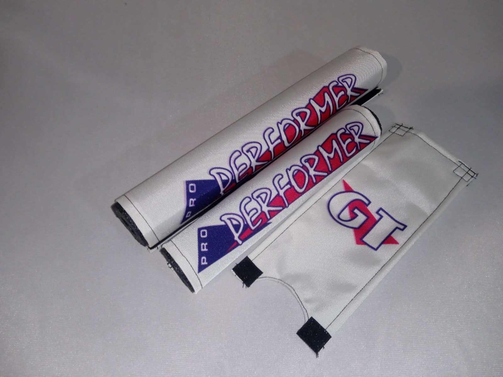G T PAD SET PRO frame handlebars bar Stem bmx Re Made performer White Performer