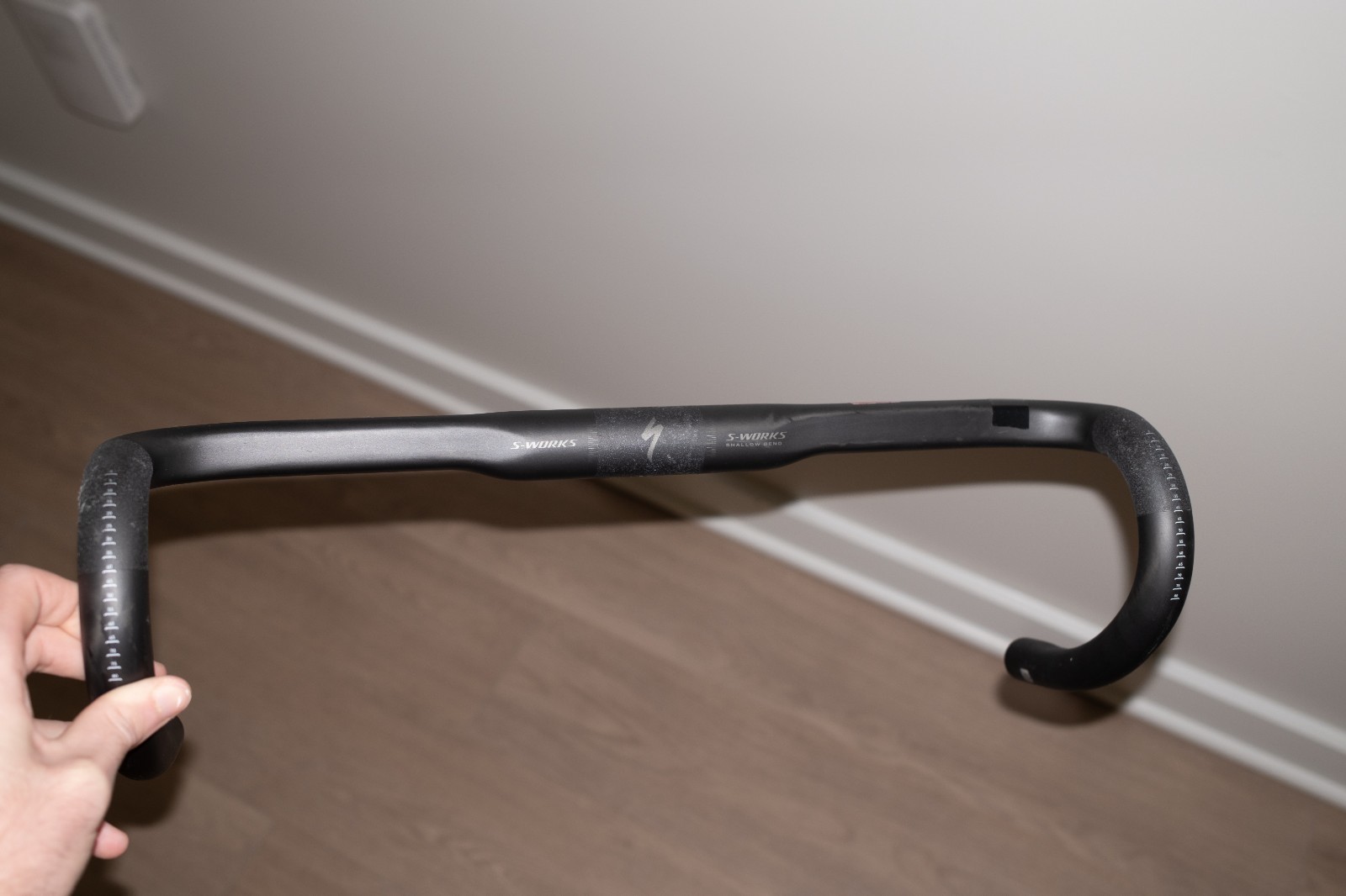 Specialized S-Works Carbon Short & Shallow, 125mm Drop, 75mm Reach, 440mm Width
