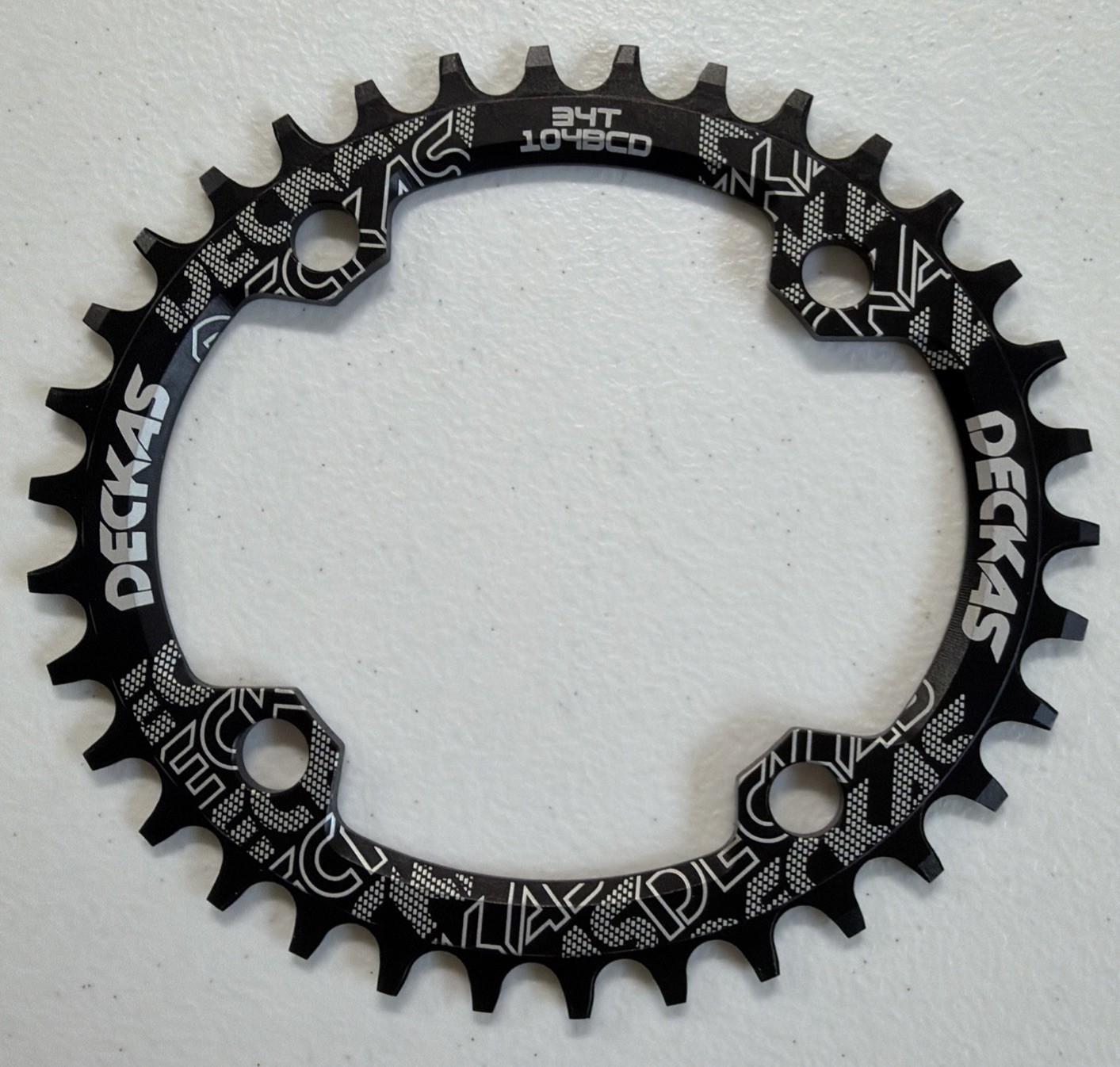 DECKAS Chainring 104BCD 34T Oval