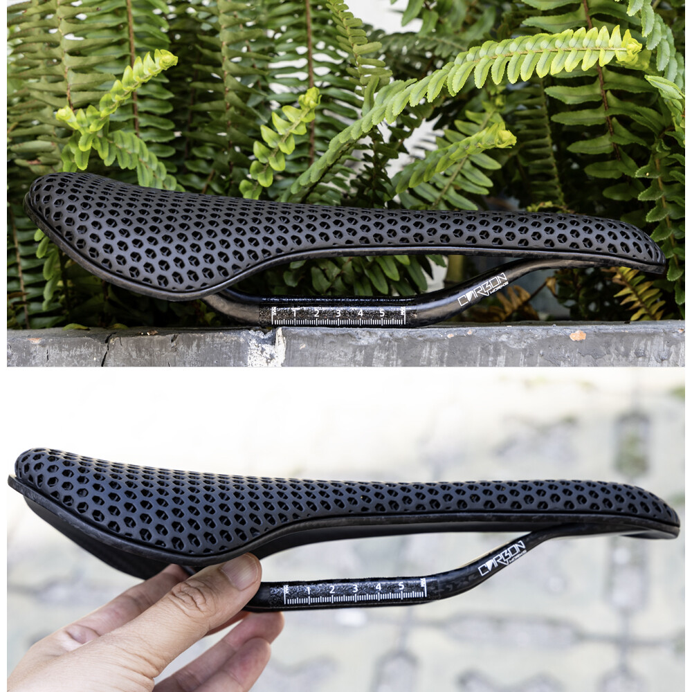 Carbon 3D Printed Bike Saddle Road MTB Gravel Bicycle Seat Cushion Cycling Parts
