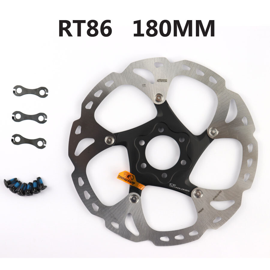 Shimano XT Ultegra GRX RT86 6 Bolts MT800 Center-Lock Disc Brake Rotors Ice Tech