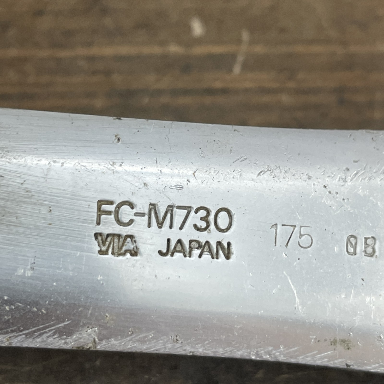 Vintage Shimano FC-M730 Crank Arm RIGHT 175mm 110 BCD Japan Square 90s MTB
