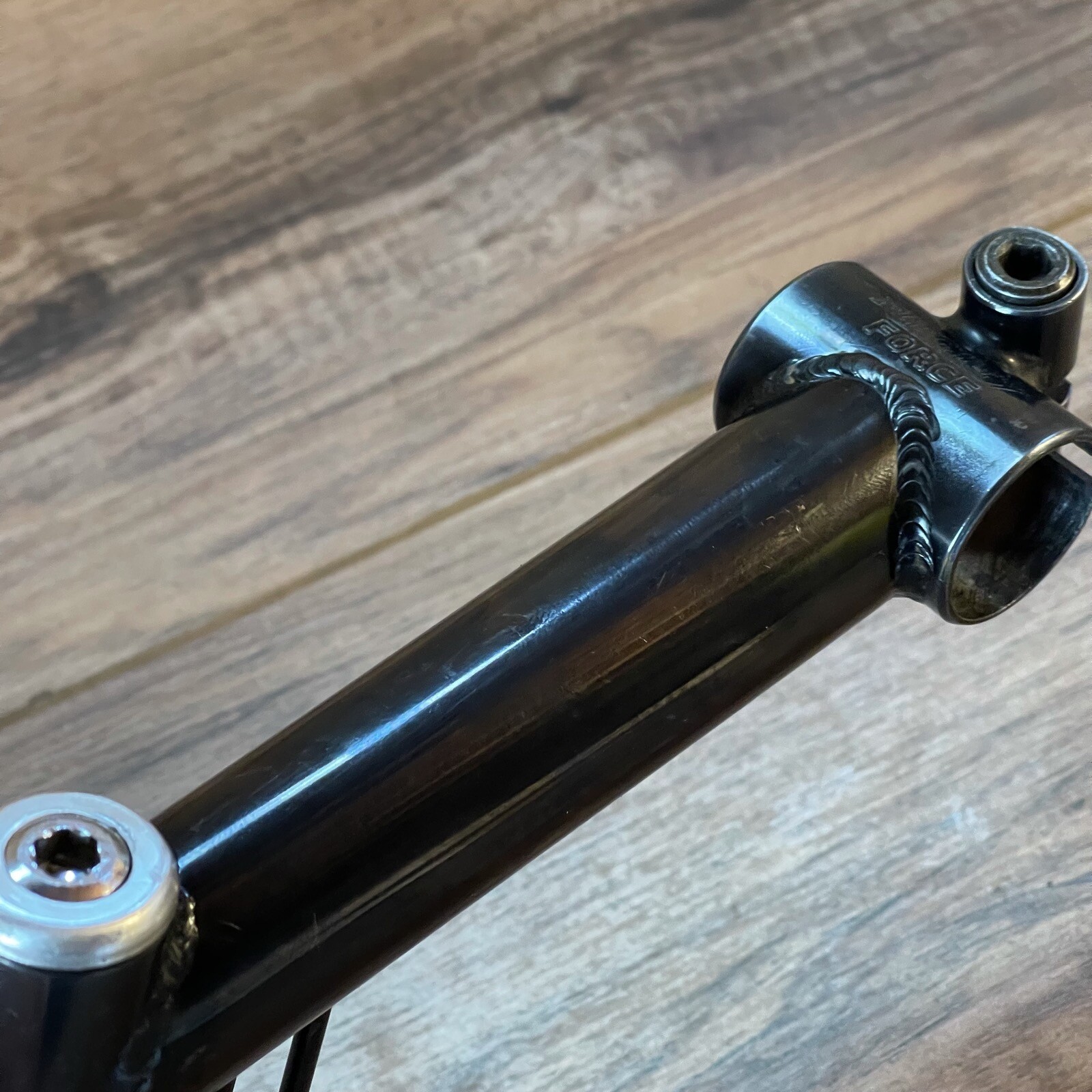 Vintage Ritchey Force Quill MTB Stem 120 15 Degree 25.4 Black Cable Guide Hanger