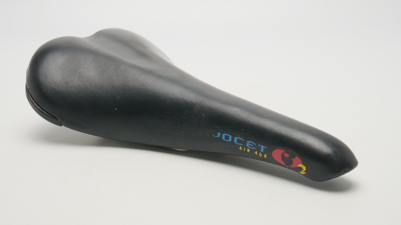 Avocet O2 Air 40R Saddle Titanium Leather 270x150mm Black Italy 224g Vintage