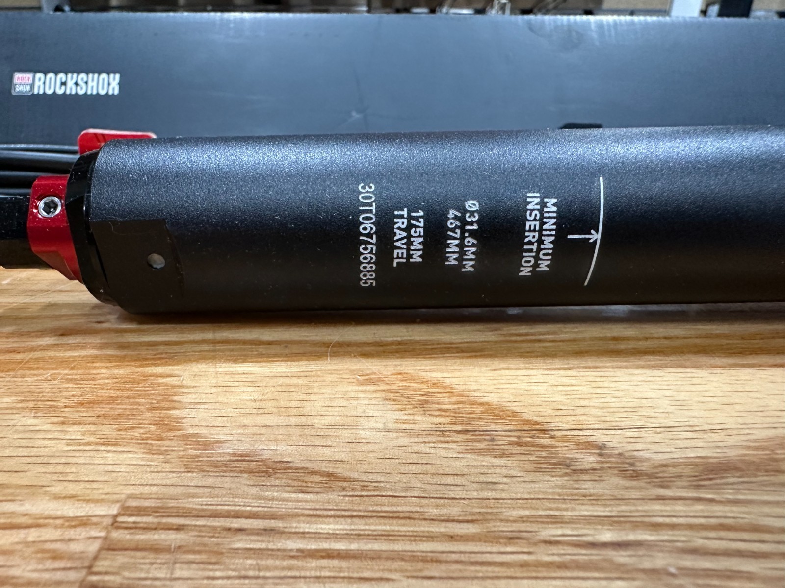RockShox Reverb Stealth dropper seatpost 200mm travel 30.9 retail $400 #185c