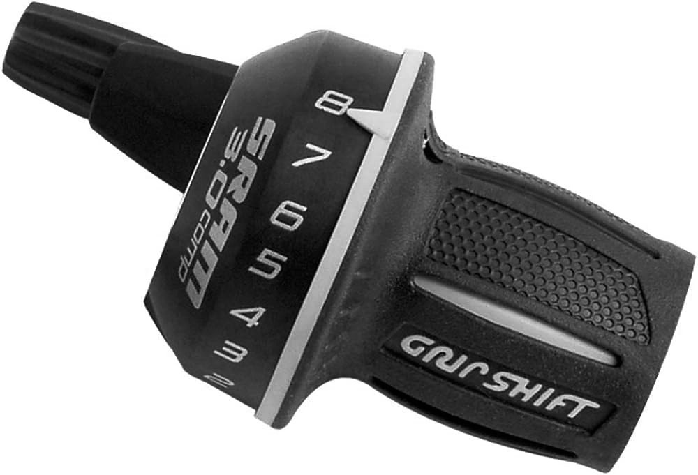SRAM 3.0 Comp 8-Speed Rear Twist Shifter – Black