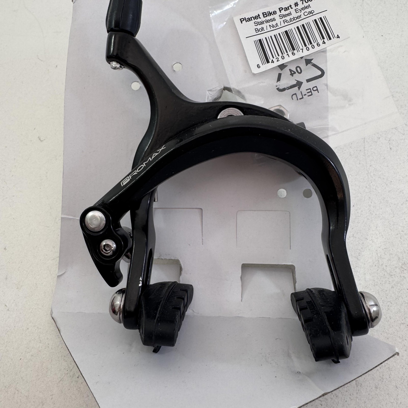 Promax RC-483 Front Road Caliper Brake Dual Pivot Side Pull Black Alloy Bike A77