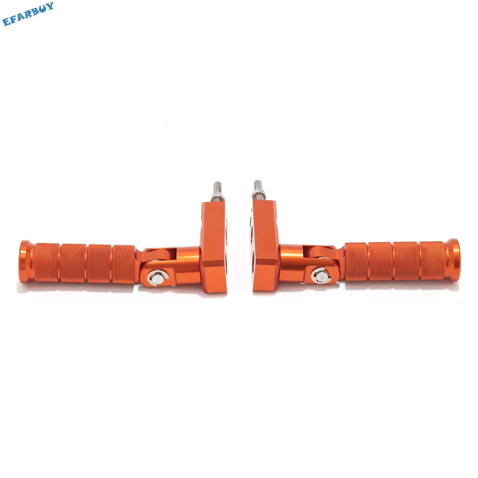 Orange Pair Stunt Foot Pegs Pedal For Sur-Ron Light Bee LB X For eride pro ss