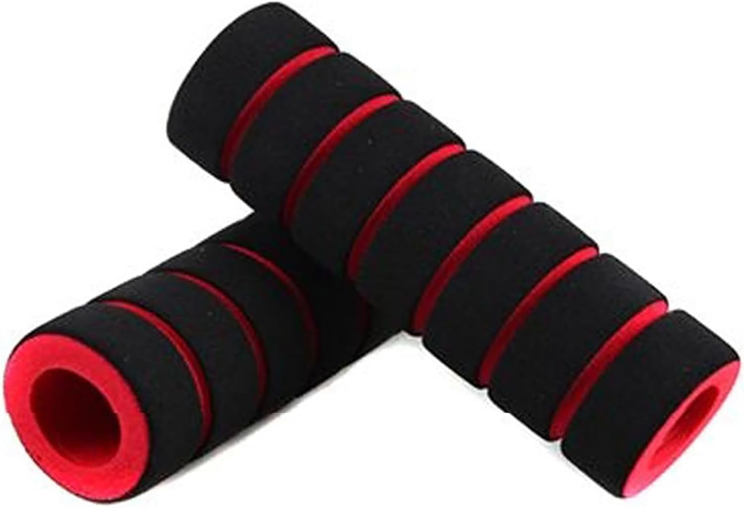 2pcs Grip Puppy Motorcycle Foam Anti-Vibration Comfort Handlebar Grip Cover