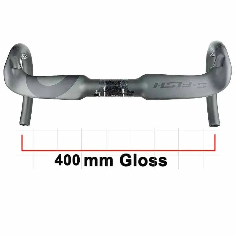 Full Carbon Fiber Road Bike Handlebar Matt/Gloss Black 31.8*380/400/420/440mm