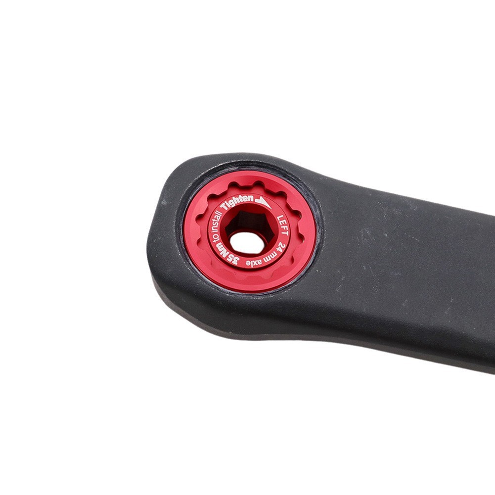 SelfExtracting Bolt for Rotor Aldhu Bicycle Crank 24/30mm Bolt Practical