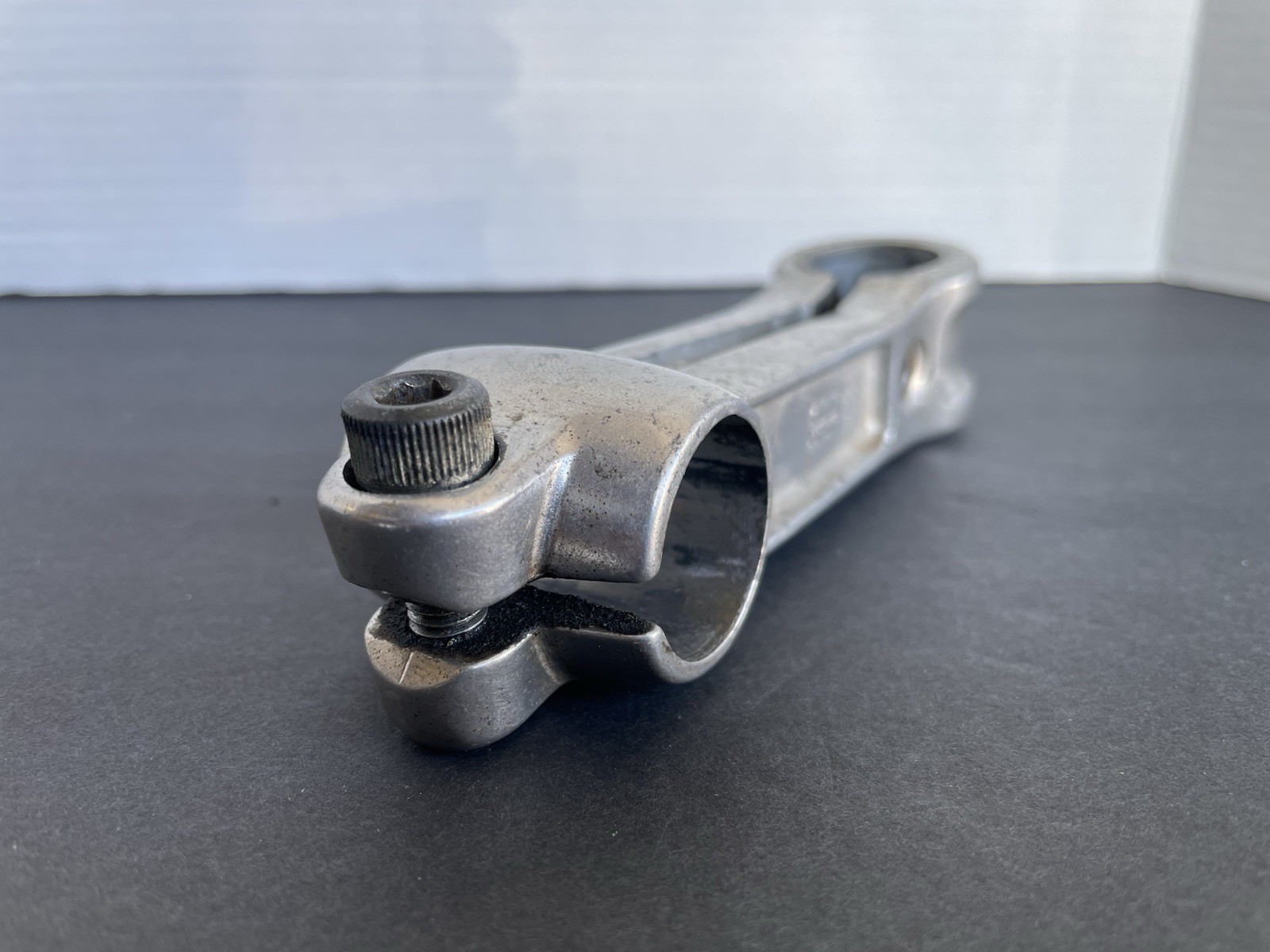 Sakae I-Beam Vintage Japan MTB Stem 110mm 1-1/8” Threadless 25.4 Clamp Silver