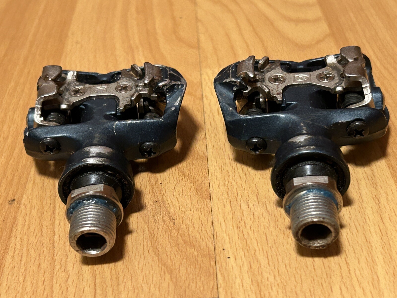 Vintage 90s RITCHEY Logic Clipless SPD Pedals 324 Grams MTB Gravel Retro 9/16″