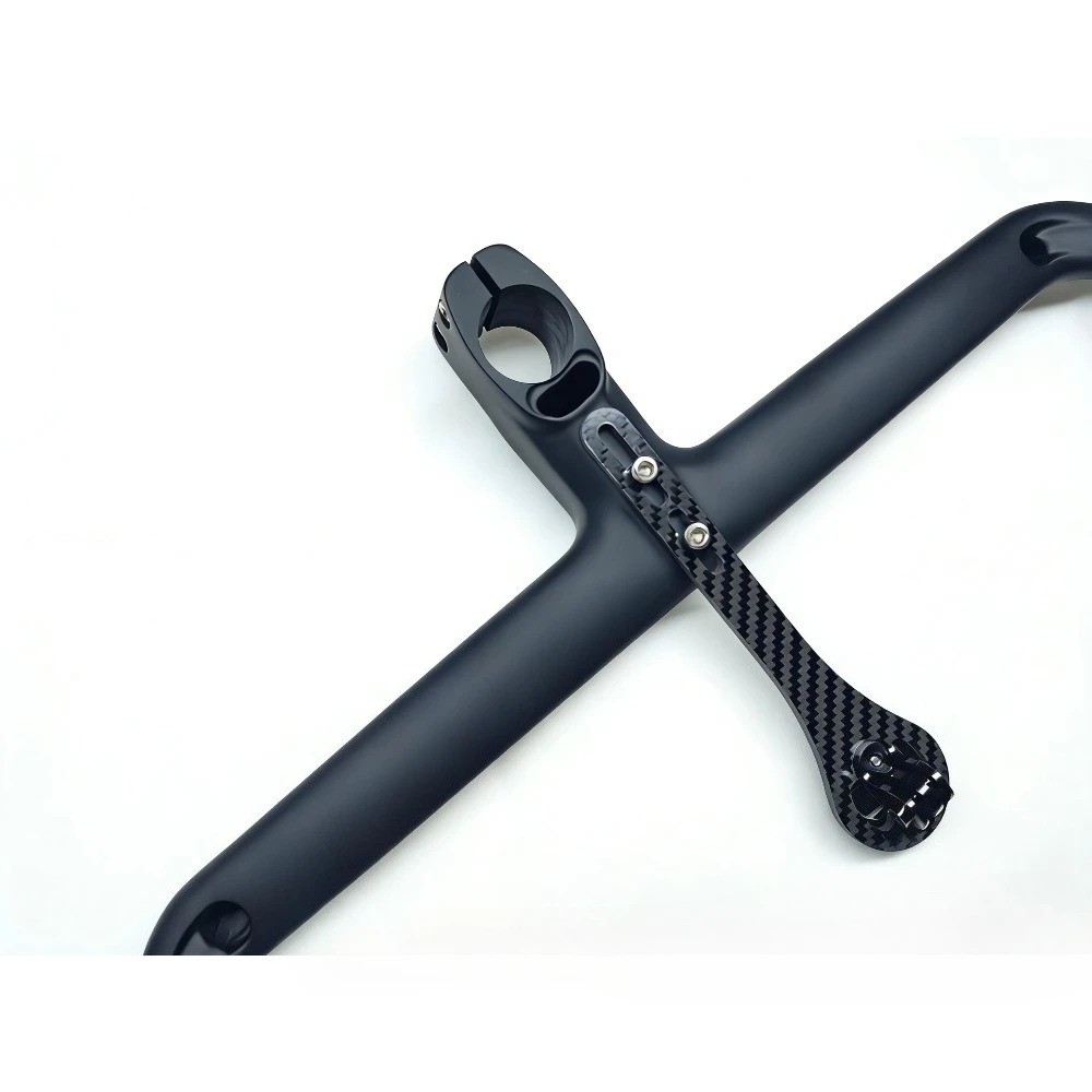 Integrated Carbon Handlebar for Road Bicycles with Full Internal Cable Routing