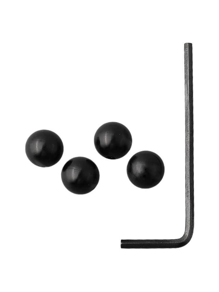 4Pcs Aluminum Alloy Cable Ferrules for Bike Brake and Gear Shift Lines