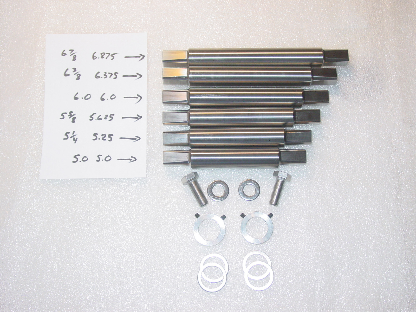 Mid Old School Hybrid Square Taper 19mm Spindle Kit Titanium 6AL-4V Profile BMX