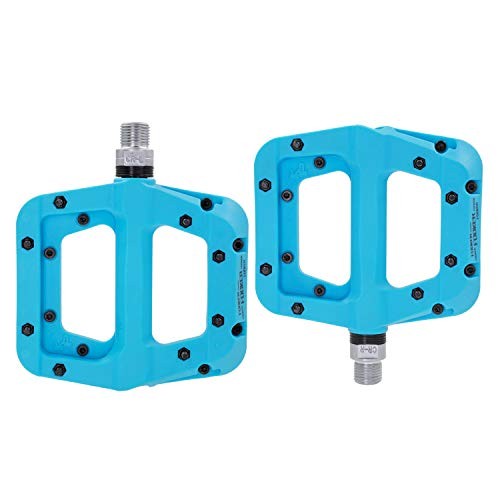 MTB Pedals Mountain Bike Pedals 3 Bearing Non-Slip Lightweight Blue 3 bearing