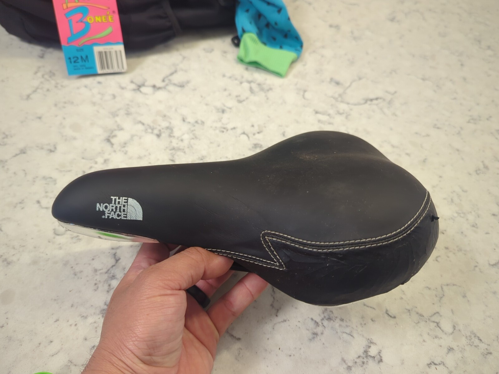 Velo The North Face Hybrid Bike Saddle 250/135mm Black Touring Road USA Shipper