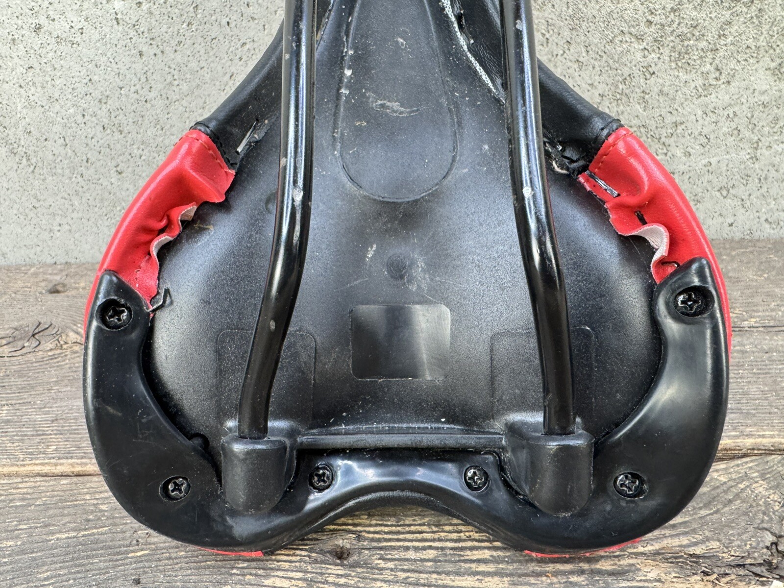 Red Black Bike Seat Bmx