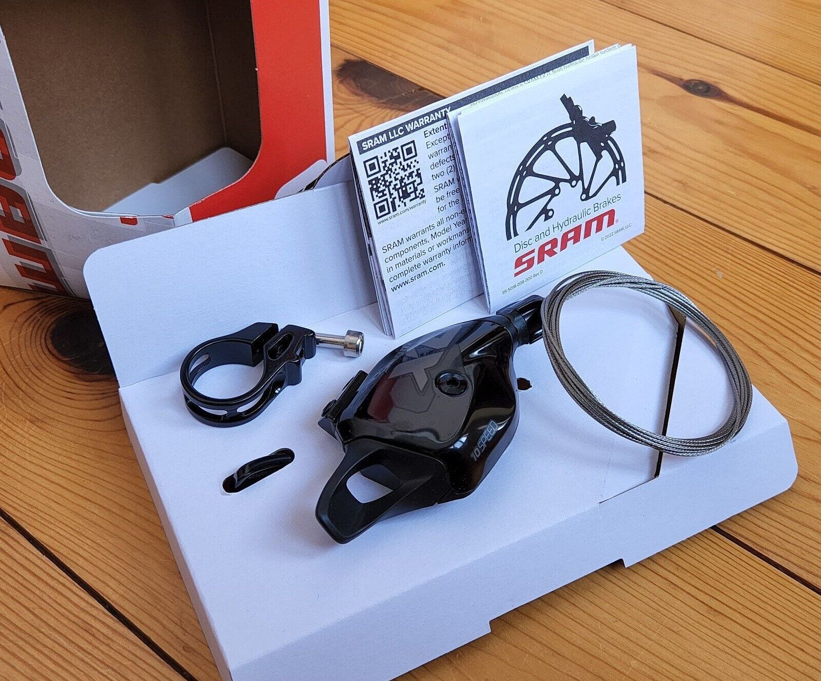 Genuine Nos Sram X0 Trigger Shifter Lever, Right, 10 Speed, Black, Brand New