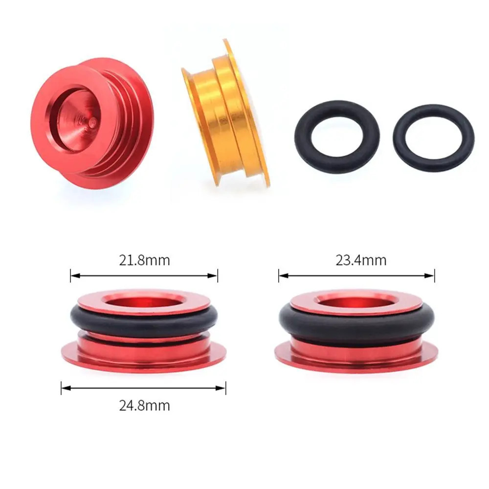 Bike Crankset Plug Screw Dust-Proof Disc Cover Bicycle Colorful Aluminum Alloy C