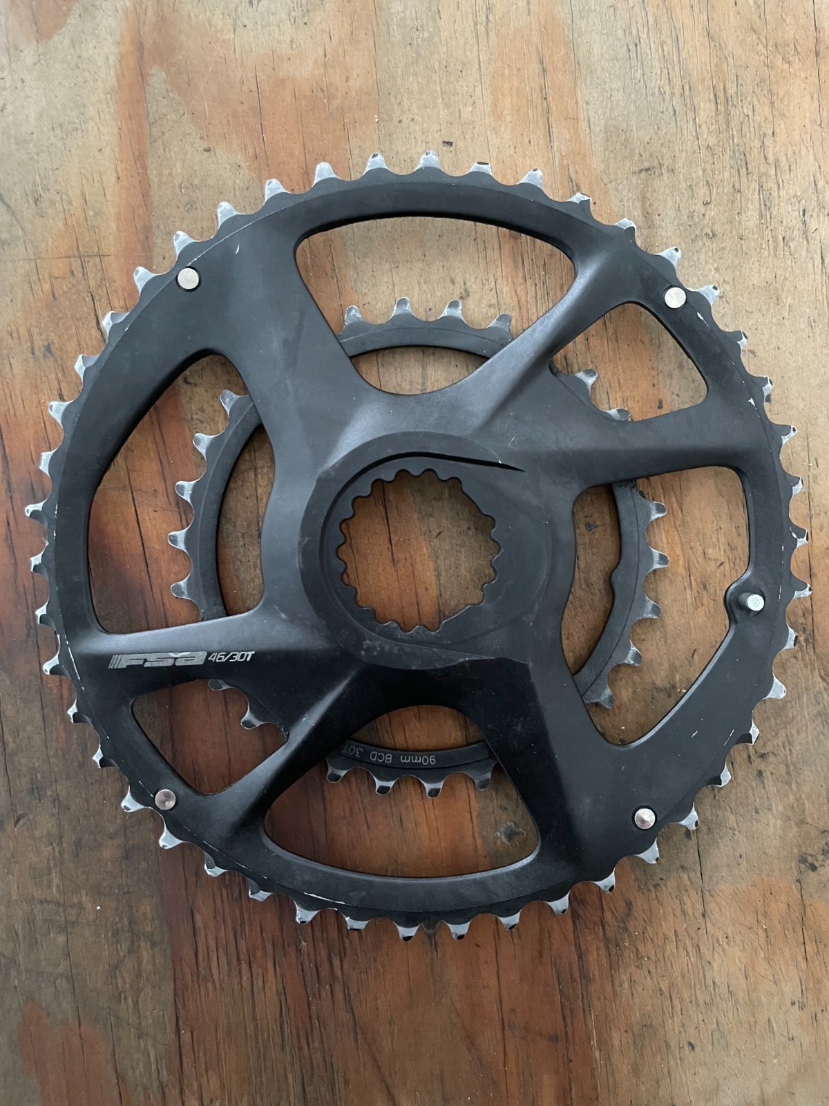 FSA Modular Dirsct Mount Chainring Set 46/30T 10/11 Speed FSA Direct Mount Black