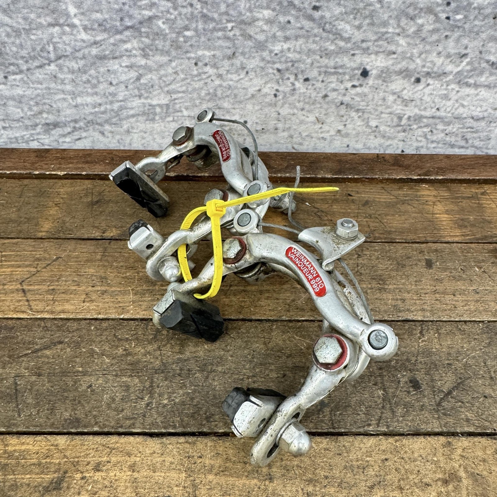 Vintage Weinmann 610 Vainqueur 999 Center Pull Caliper Brakes Set F/R Road Bike