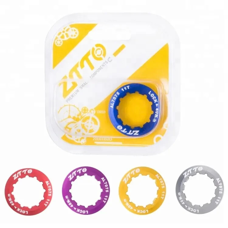 Bicycle Cassette Lock Ring Fits SRAM/Shimano 6/7/8/9/10/11/12 Speed Bike Ztto