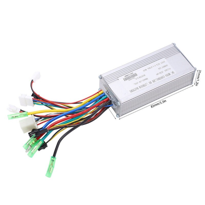 36/48V 500/750W Electric Scooter Brushless Controller Kit W/ LCD 866 Display 1PC