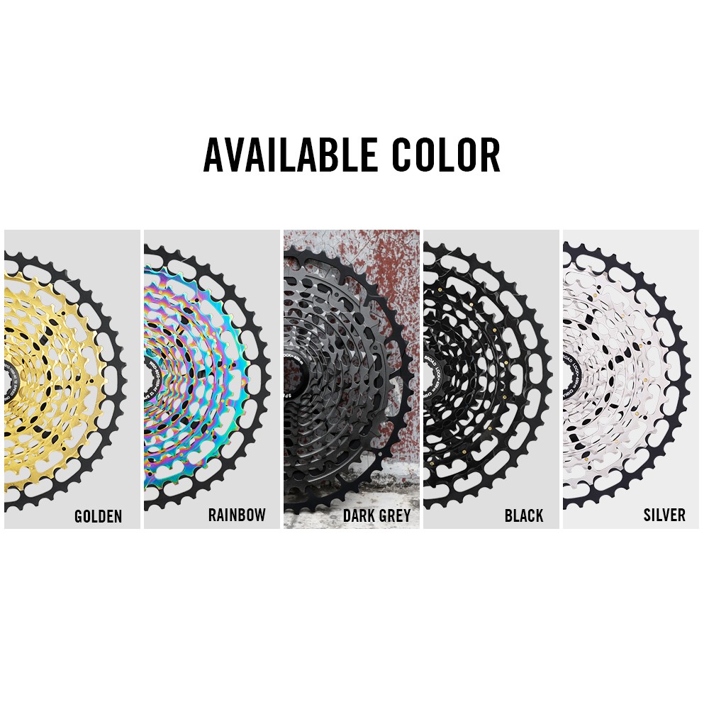 SPEDAO 12S MTB Cassette 10-52T 10-50T 11-50T XD HG Freewheel Lightweight CNC